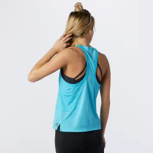 Débardeur femme New Balance printed impact run hybrid image-2
