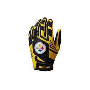 wtf9327pt-children-s-nfl-american-soccer-gloves-pittsburgh-steelers-black-yellow-junior
