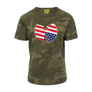 T-shirt Wu-Wear american camo image-0