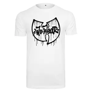 Short sleeve T-shirt Urban Classics Wu Wear Dripping Logo image-0