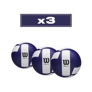 Lot de 3 Ballons de match Wilson Helix