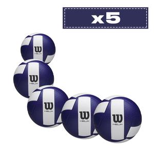 Lot de 5 Ballons de match Wilson Helix