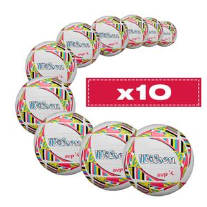 10er Set Ballons Wilson Avp Movement Vb
