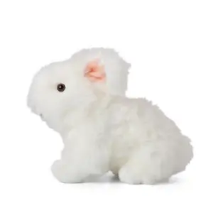 Sitting angora rabbit plush WWF image-1