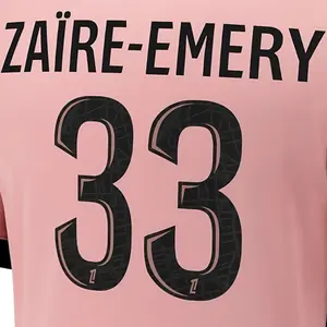 Third flocking PSG Ligue 1 ZAÏRE-EMERY #33 2024/25 image-0