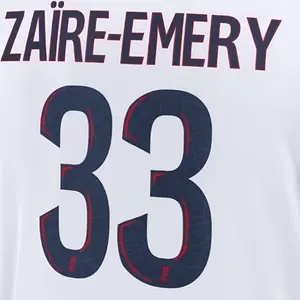 PSG away shirt printing Ligue 1 ZAIRE-EMERY #33 2024/25 image-0