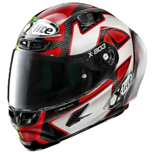 Casque moto intégral X-lite X-803 RS Ultra Replica D. Petrucci Misano image-0