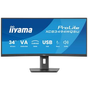 Écran PC incurvé Iiyama ProLite XCB3494WQSU-B1 UWQHD image-1
