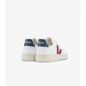 Formadoras de mulheres Veja V-12 Leather Extra-White Marsala Nautico image-2