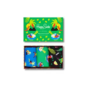 Chaussettes Happy Socks 3-Pack Healthy Lifestyle Set image-0