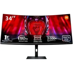 Écran PC 34" Curve UWQHD 180Hz 1ms VA FreeS Premium Xiaomi G34WQi