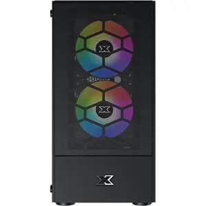 Case PC mini torre micro con pannelli in vetro Xigmatek ATX Oreo image-1