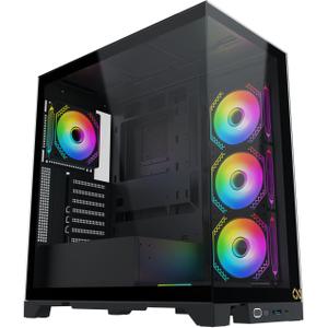 Boîtier PC moyen tour avec panneaux vitrés Xigmatek ATX Xigmatek Endorphin Ultra RGB