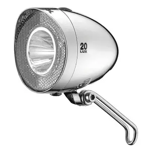 Kerékpáros világítás 4 elemmel és tartóval