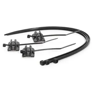 Ensemble de 3 supports durite frein en plastique XLC BR-X11 (x3) image-0