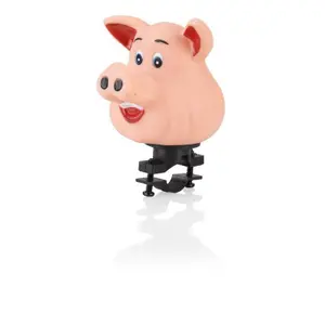 Sonnette cochon à fixer au guidon enfant XLC image-0