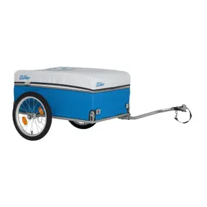 Remolque de bicicleta con lanza y lona XLC Bs-l03 Cargo Carry Van 2018 image-0