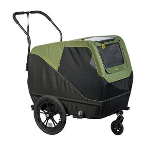 3092004011-bike-trailer-for-pets-xlc-bs-c13-green-black-125x80x102-cm