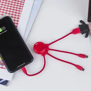 Câble batterie plastique recyclé Xoopar Octopus multi câble image-0