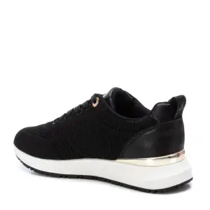 Textile lace-up trainers for women Xti image-3