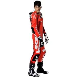 Traje de moto de cuero Spidi Track Replica Evo image-2