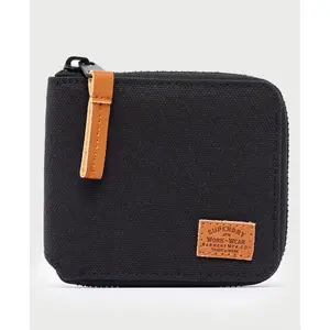 Klasická zipová peněženka z látky Superdry image-0