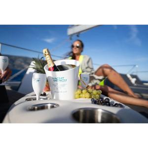 Champagne flutes with ice bucket Yachtbeach Pool Party image-3