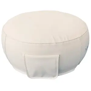 Outdoor leather stool 60 Yachtbeach image-2
