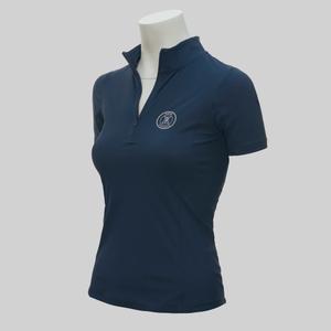 Vrouwen paardrij polo met rits half omhoog Yagya image-1