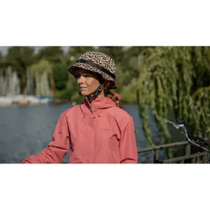 Women's Helmet Cover YAKKAY Tokyo Feline image-1