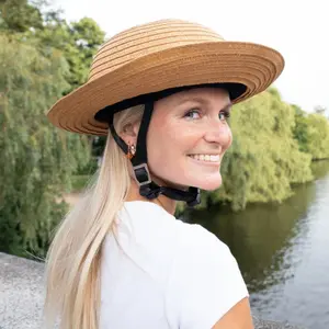 Women's Helmet Cover YAKKAY Tokyo Straw image-1