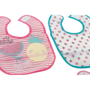 Set of 3 waterproof bibs - 2 models Yay image-2