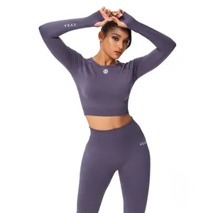 Ensemble maillot manches longues et legging femme Yeaz Legend image-1