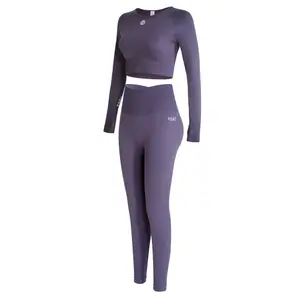 Ensemble maillot manches longues et legging femme Yeaz Legend image-0
