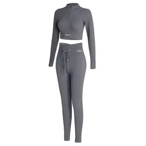 Set aus Langarmshirt und Leggings, Damen Yeaz Runway image-0