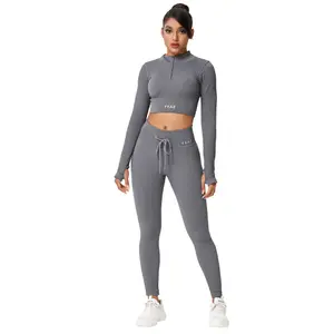 Set aus Langarmshirt und Leggings, Damen Yeaz Runway image-1