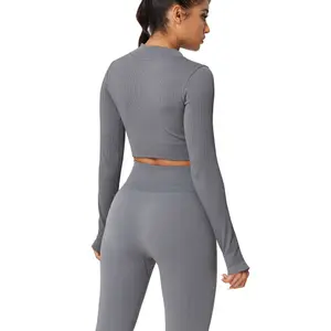 Set aus Langarmshirt und Leggings, Damen Yeaz Runway image-3