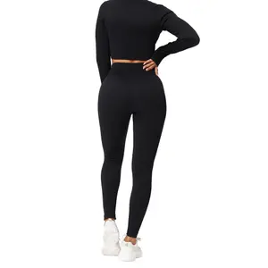 Women's training top and legging set Yeaz Runway image-2