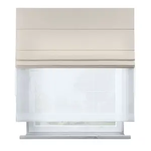 Vouwgordijn van voile en stof Yellow Tipi Duo II