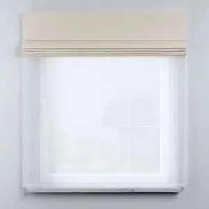 Vouwgordijn van voile en stof Yellow Tipi Duo II image-3