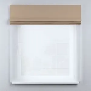 Römische Jalousie aus Voile und Stoff Yellow Tipi Duo II image-2