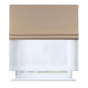 1298-269-00-vouwgordijn-van-voile-en-stof-yellow-tipi-duo-ii-beige-beige-130x170-cm