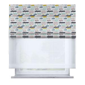 Vouwgordijn van voile en stof Yellow Tipi Duo II