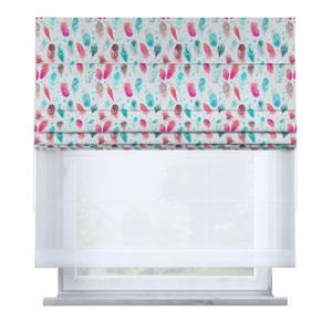 1298-500-17-vouwgordijn-van-voile-en-stof-yellow-tipi-duo-ii-wit-blauw-roze-130x170-cm