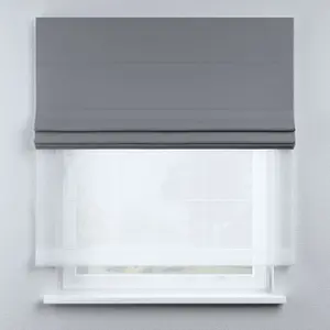 Römische Jalousie aus Voile und Stoff Yellow Tipi Duo II image-2