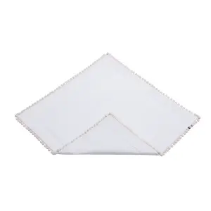 Pom pom teepee rug Yellow Tipi