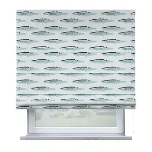 Roman blind Yellow Tipi Billie Magic Collection