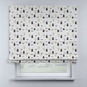 Roman blind Yellow Tipi Billie Magic Collection image-1