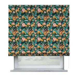 Roman blind Yellow Tipi Billie Magic Collection