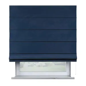 Roman blind Yellow Tipi Billie Posh Velvet image-1